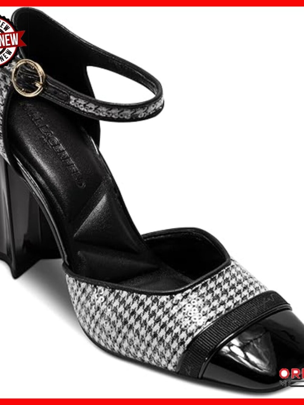 Closed Toe Block Heel Ankle Strap Dress Heels - Women's Size